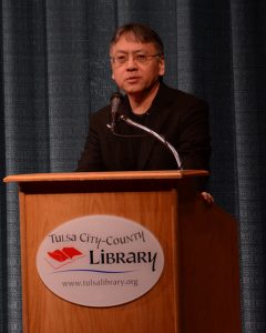Kazuo Ishiguro, 2013 Peggy V. Helmerich Distinguished Author Award, Tulsa City-County Library (CC BY-NC-ND 2.0) via Flickr